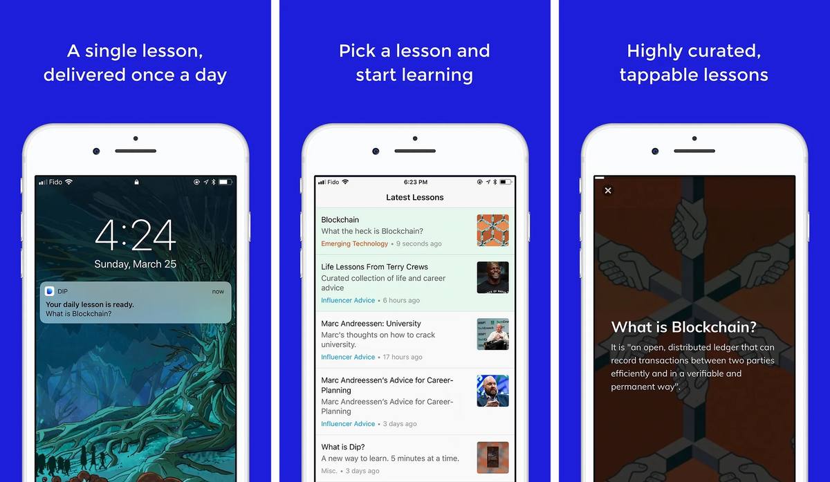 Launching an app in 3 days: Dip Promo